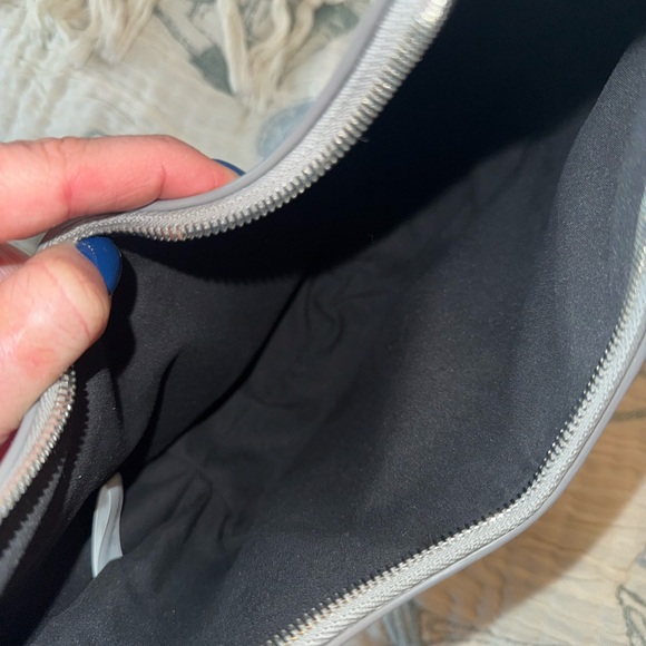 OAK + FORT Metallic Silver Shoulder Bag - Picture 4 of 4